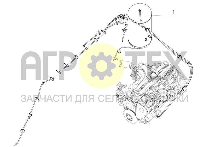 Чертеж Пневмосистема (161.05.06.000Ф)